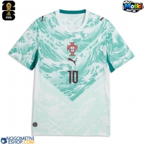 Moški Nogometni dresi Portugalska Bernardo Silva #10 Gostujoči SP 2026 Kratek Rokav